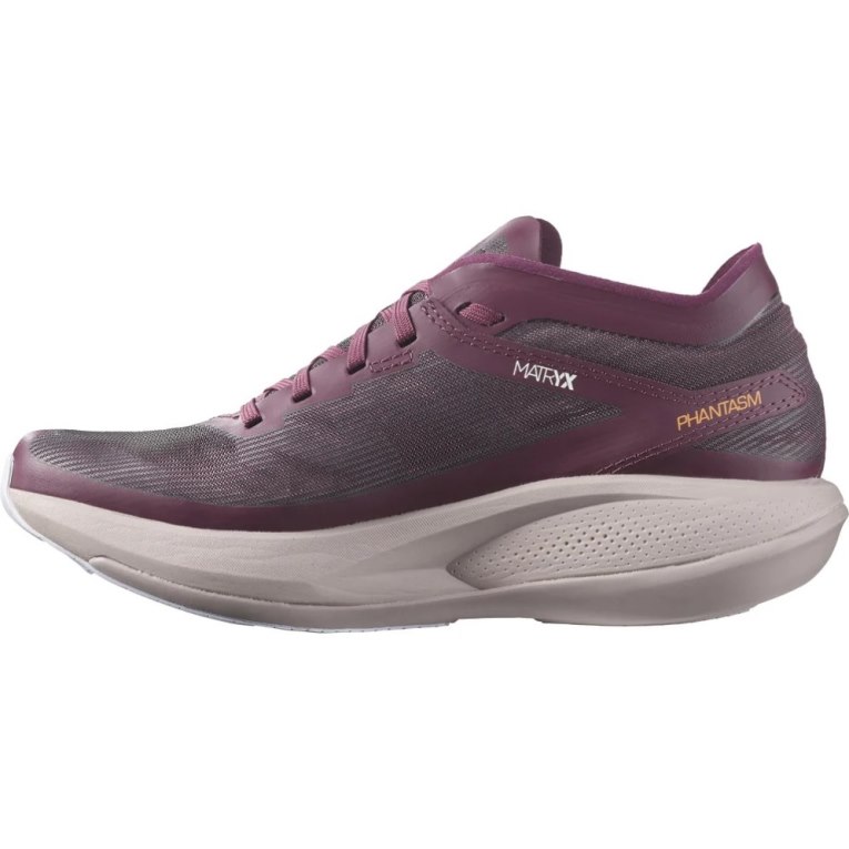 Burgundy Salomon Phantasm Women's Running Shoes | IE UX7095